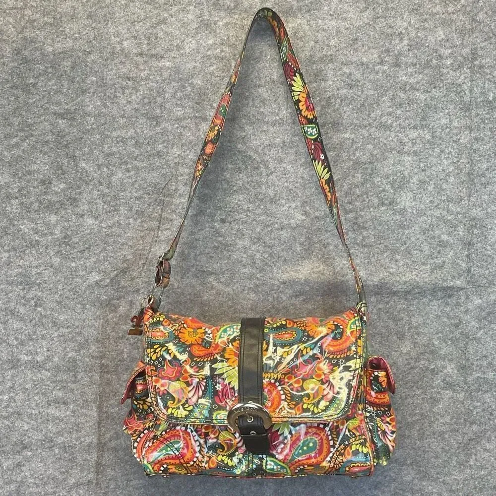KALENCOM New Orleans Diaper Bag with Pouch One Size Multicolor Paisley Laminated
